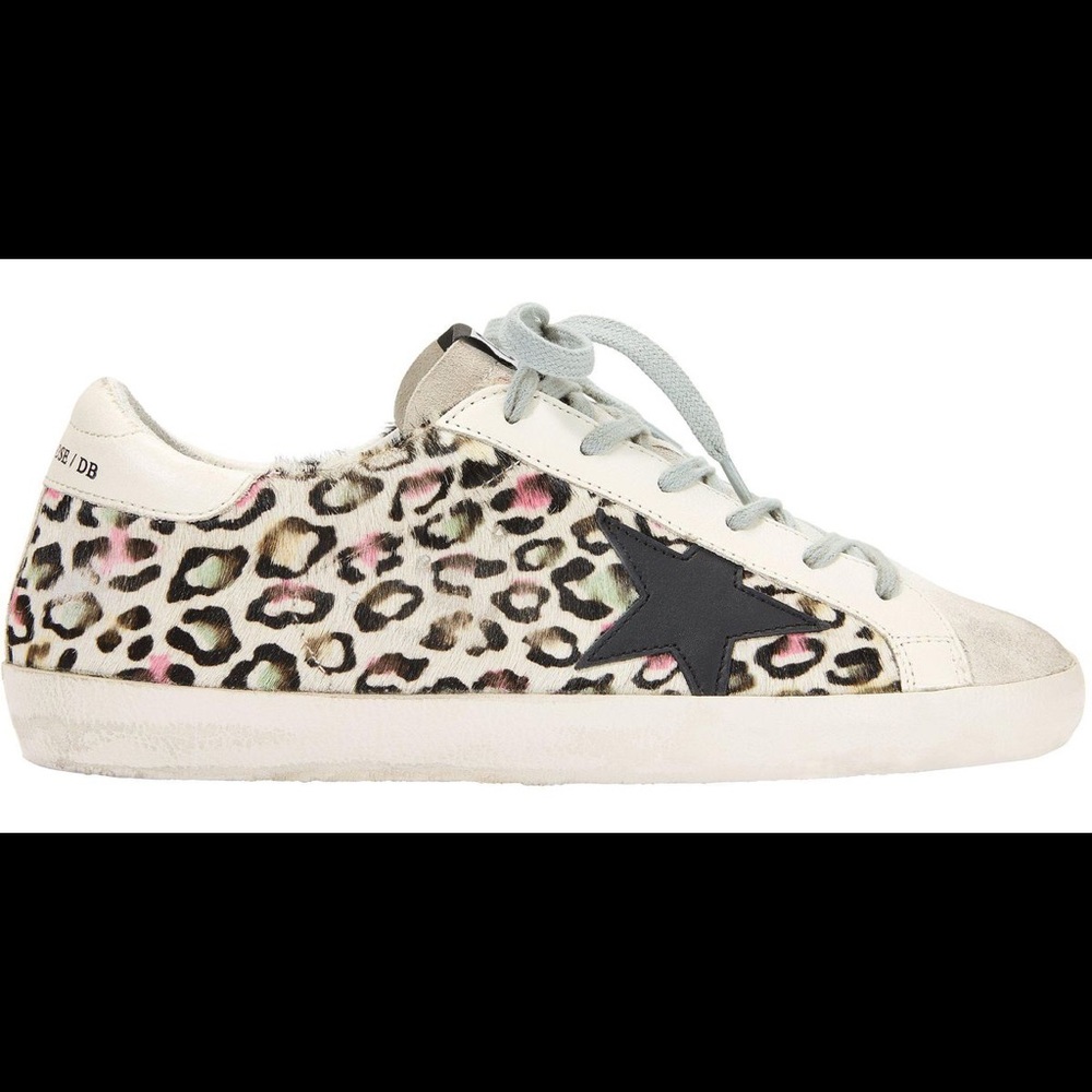 Golden Goose animal print low Superstar sneakers - Picture 2 of 6